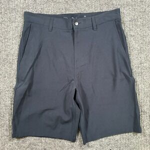 Panama Jack Mens Shorts Size 32 Blue Performance Stretch Flat Front High Rise